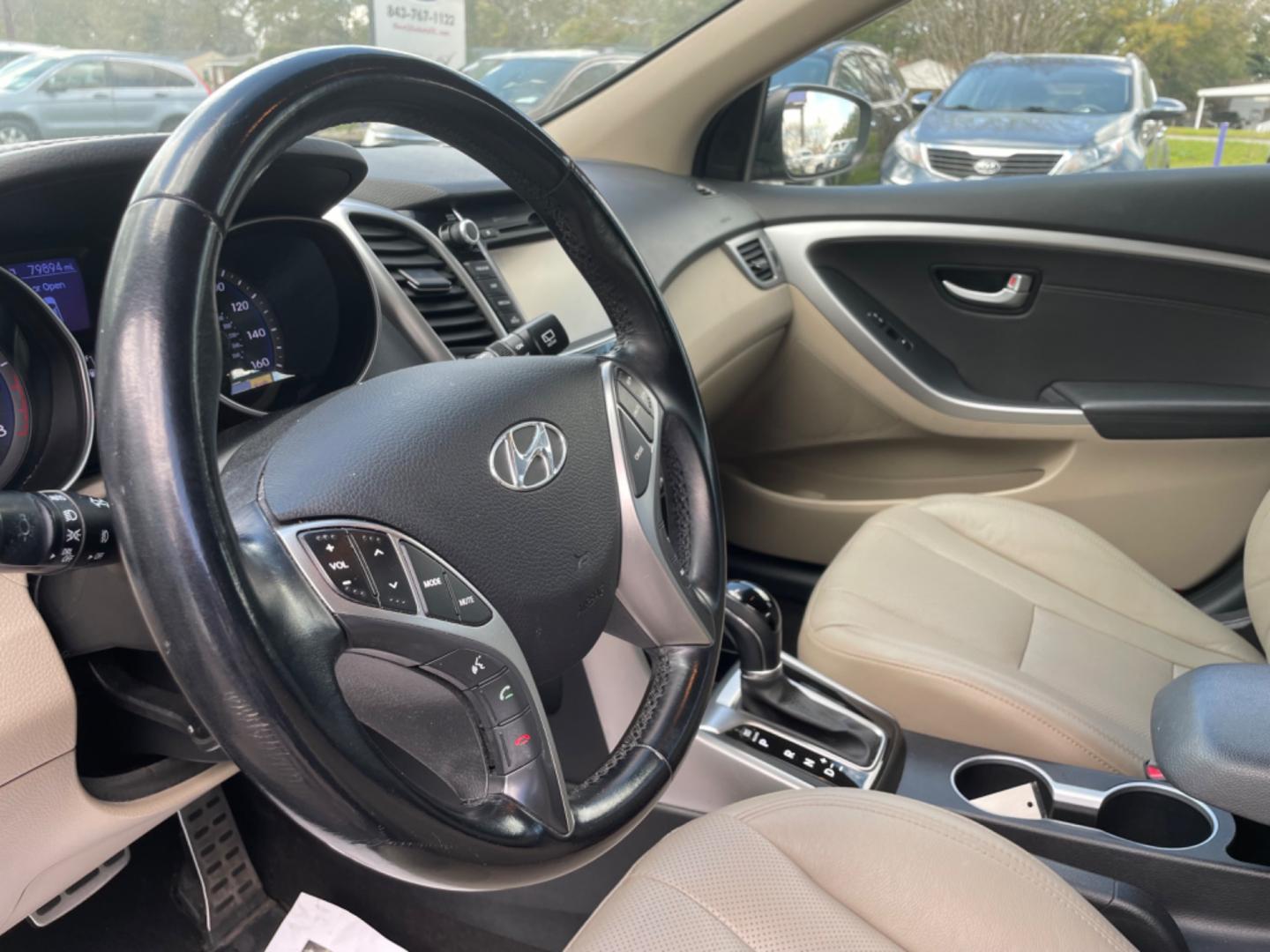 2014 BLACK HYUNDAI ELANTRA GT BASE (KMHD35LH8EU) with an 2.0L engine, Automatic transmission, located at 5103 Dorchester Rd., Charleston, SC, 29418-5607, (843) 767-1122, 36.245171, -115.228050 - Photo#20